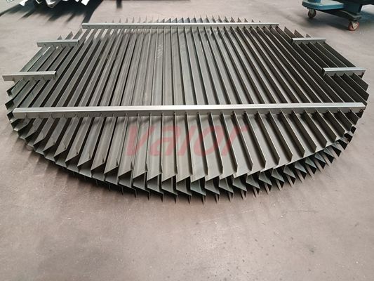 A customized chevron type with plate height of 100mm.