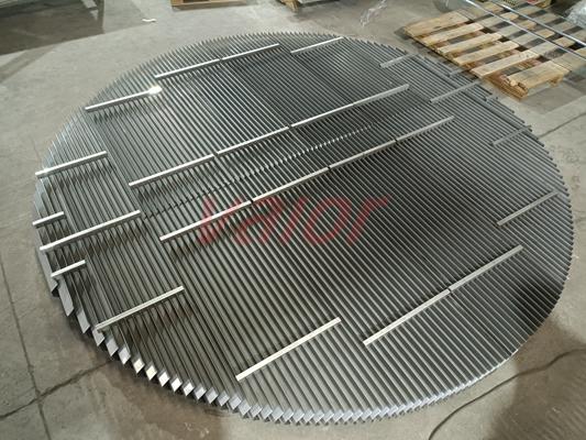 SS304 C type chevron demister pre-assembly.