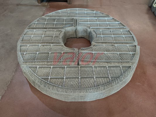 A wet filter demister with outer diameter 1492 mm.